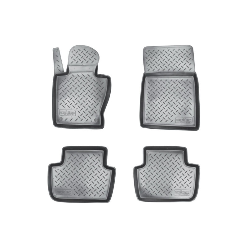 Set 4 Covorase Cauciuc Stil Tavita Compatibile BMW X3 E83 2003-2010