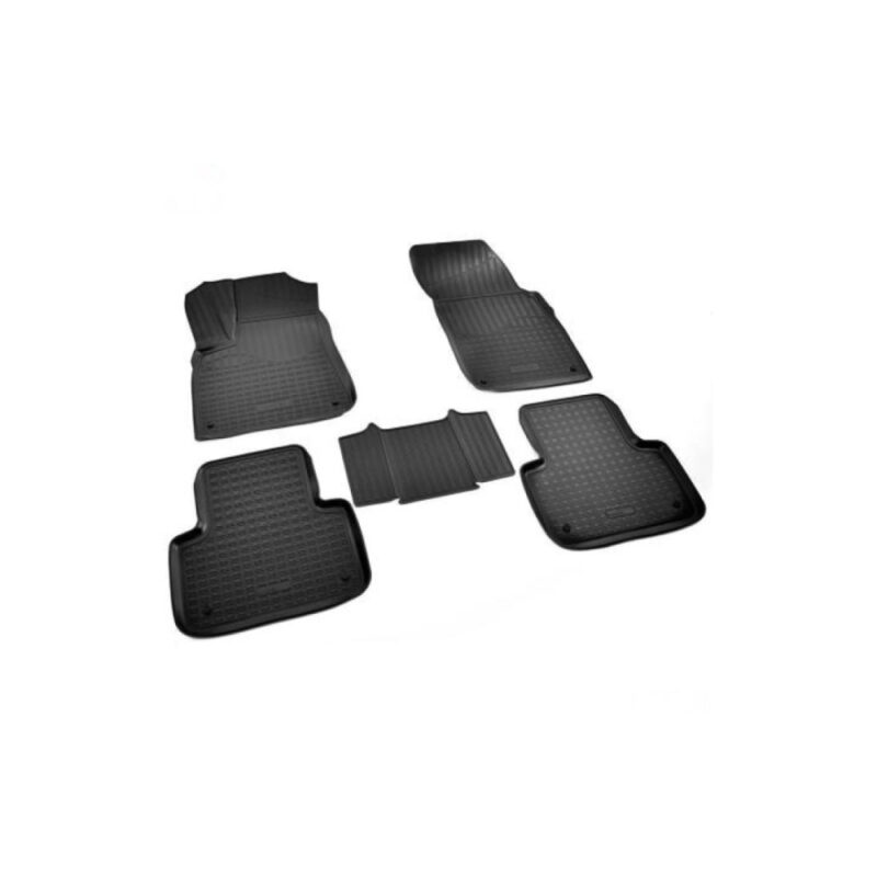 Set 4 Covorase Cauciuc Stil Tavita Compatibile Audi Q8 2018-Prezent