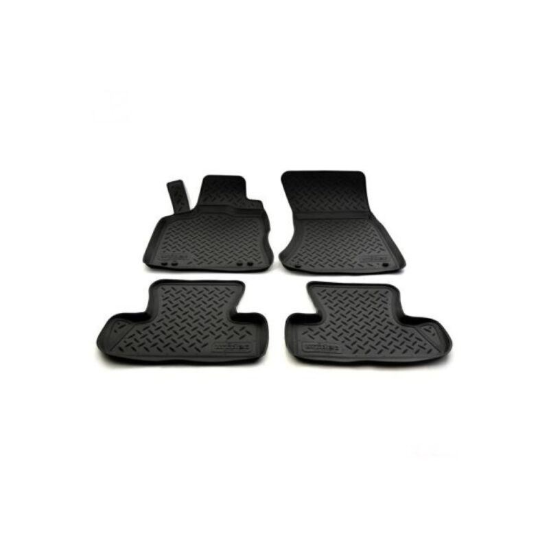 Set 4 Covorase Cauciuc Stil Tavita Compatibile Audi Q5 8R 2008–2016