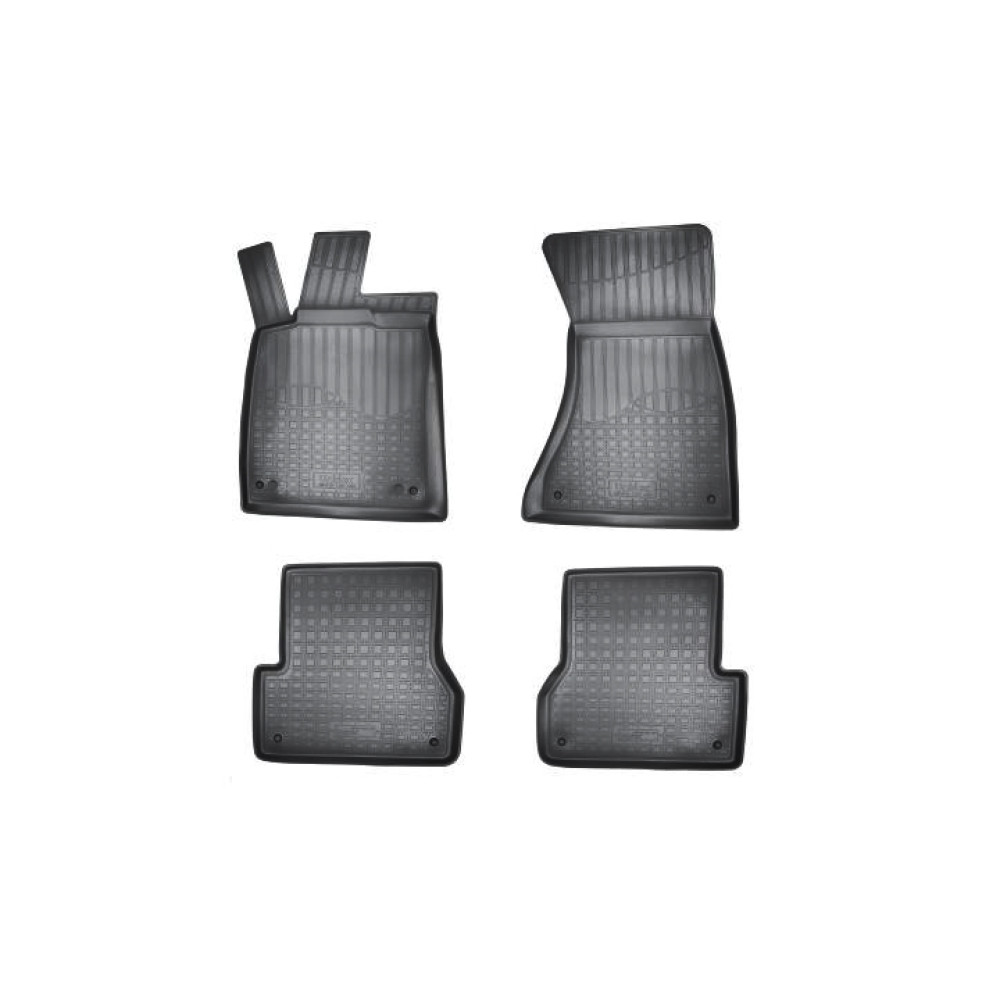 Set 4 Covorase Cauciuc Stil Tavita Compatibile Audi A6 C7 / Audi A7 2011-2018