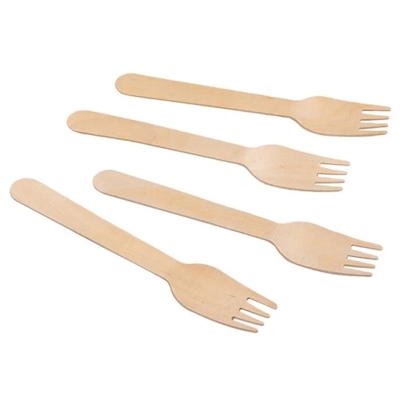 Furculite de Bambus, Material Prietenos cu Mediul, 16cm, 15buc