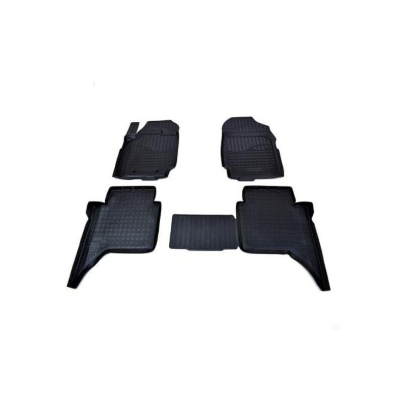 Set 4 Covorase Cauciuc Stil Tavita Ford Ranger 2011-Prezent