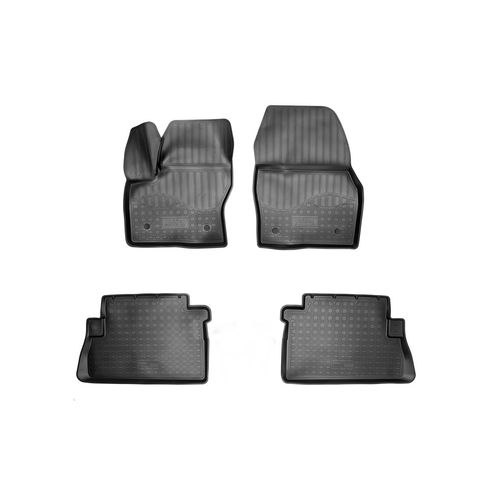 Set 4 Covorase Cauciuc Stil Tavita Compatibile Ford Kuga II 2013–2019