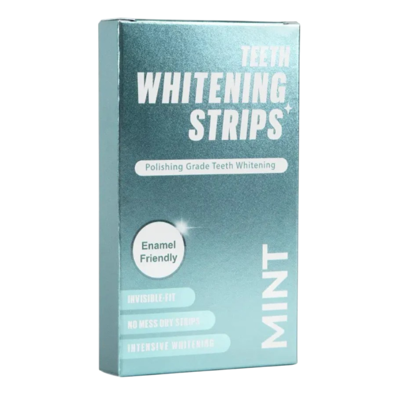 Set 14x Benzi pentru Albirea Dintilor, Glory Smile, Polishing GradeTeeth Whitening, Efect Intensiv, fara Peroxid, Tratament 14 zile