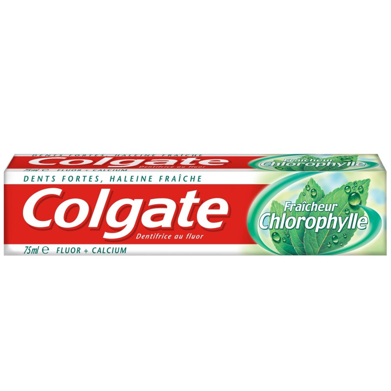 Pasta de Dinti, Colgate, Fraicheur Chlorophylle, Ofera o Ingrijire Completa pentru Dinti si Gingii, cu Fluor, 75ml