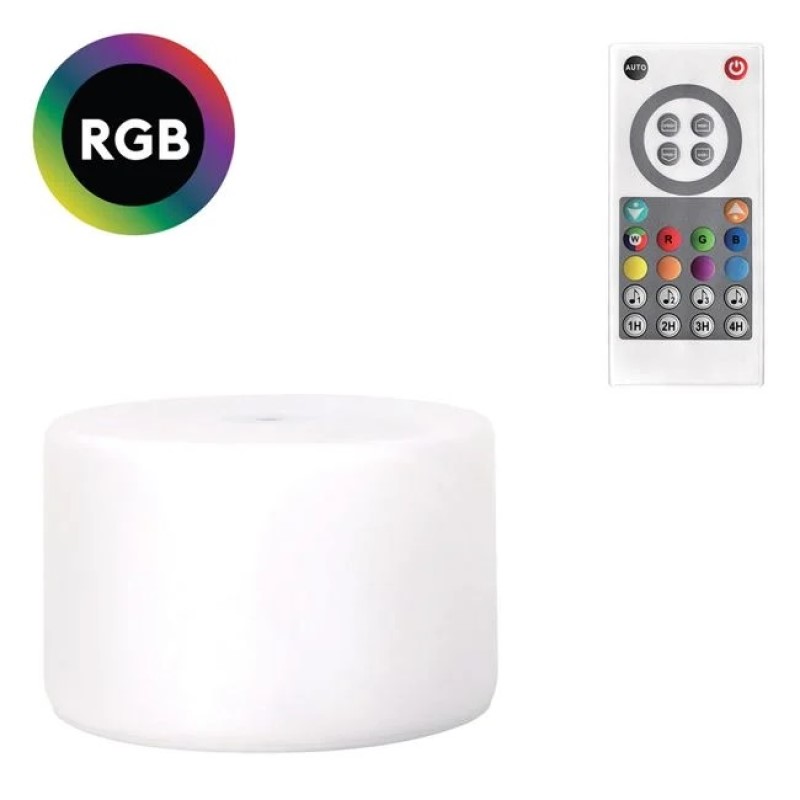 Lampa Party LED RGB cu USB 6 Piese Detasabile Rotunde 10x6.4cm - imagine 2