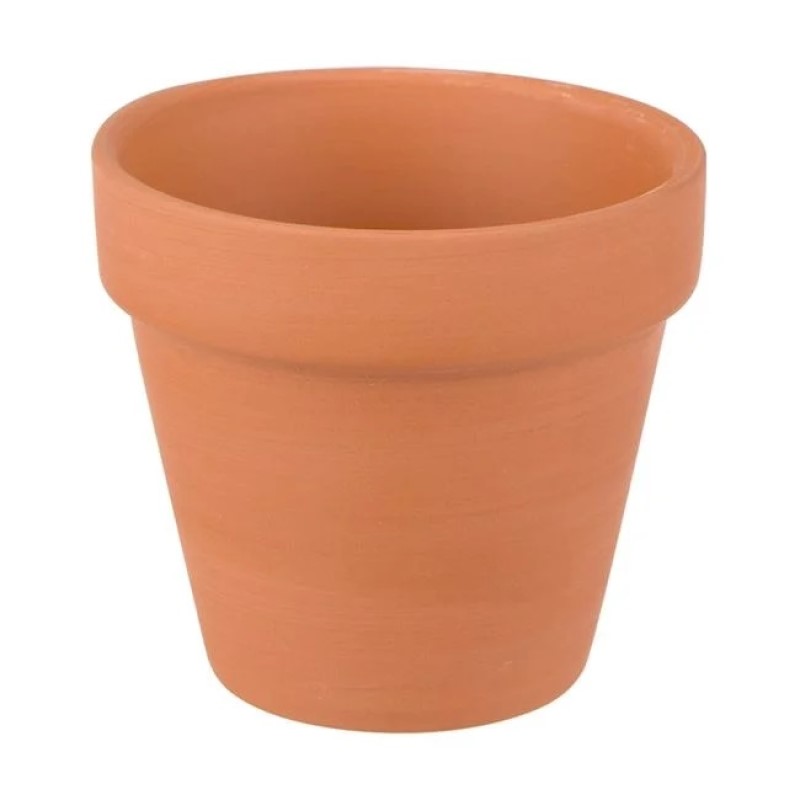 Ghiveci Flori Ceramic Teracota, 08x7.5cm, 0.15L