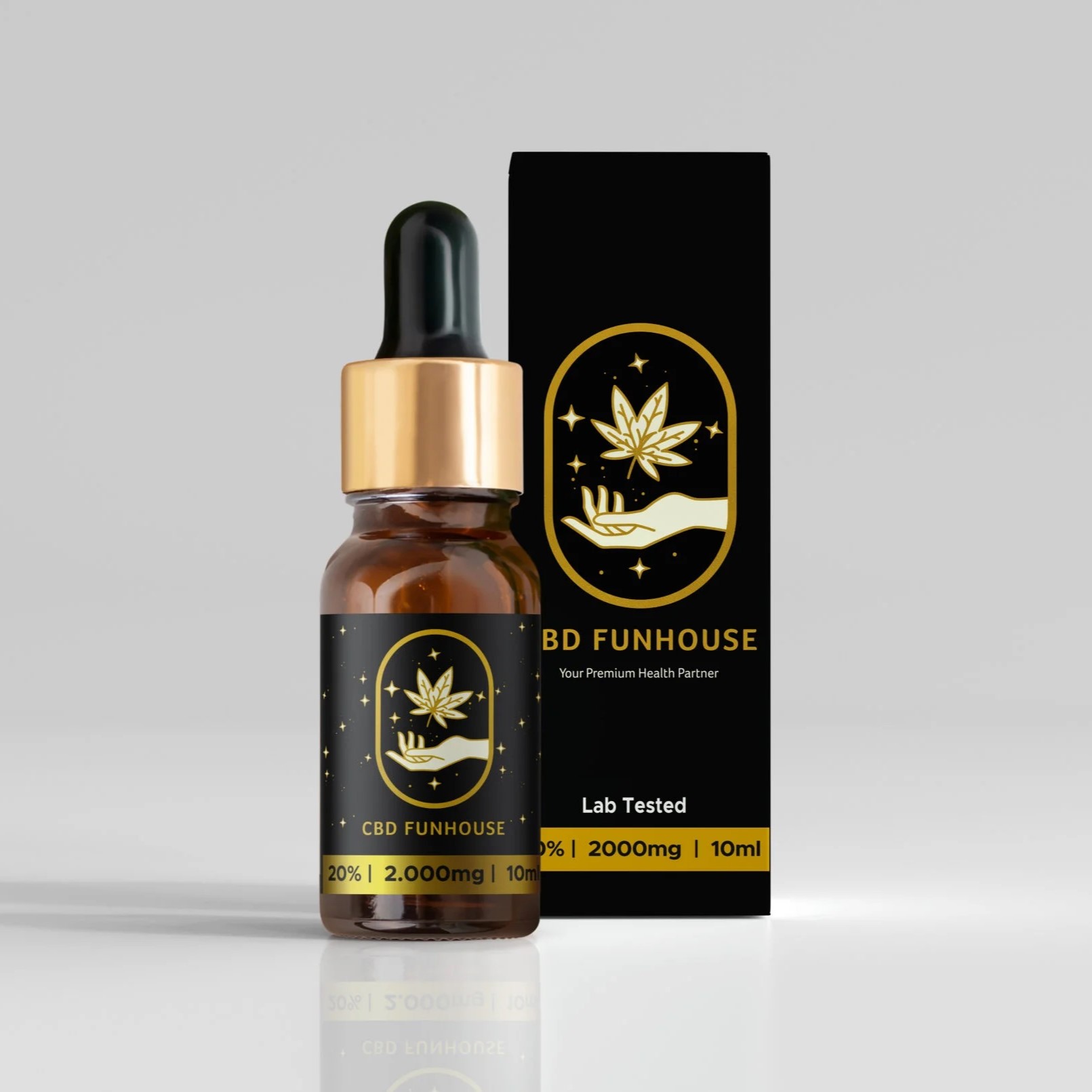 ULEI CBD 2000mg CBD PREMIUM 20% 10ml CBD FUNHOUSE