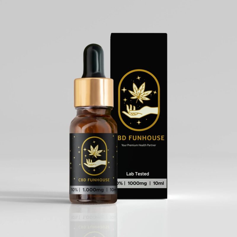 Ulei CBD 10%, 1000mg, 10 ml, CBD Funhouse
