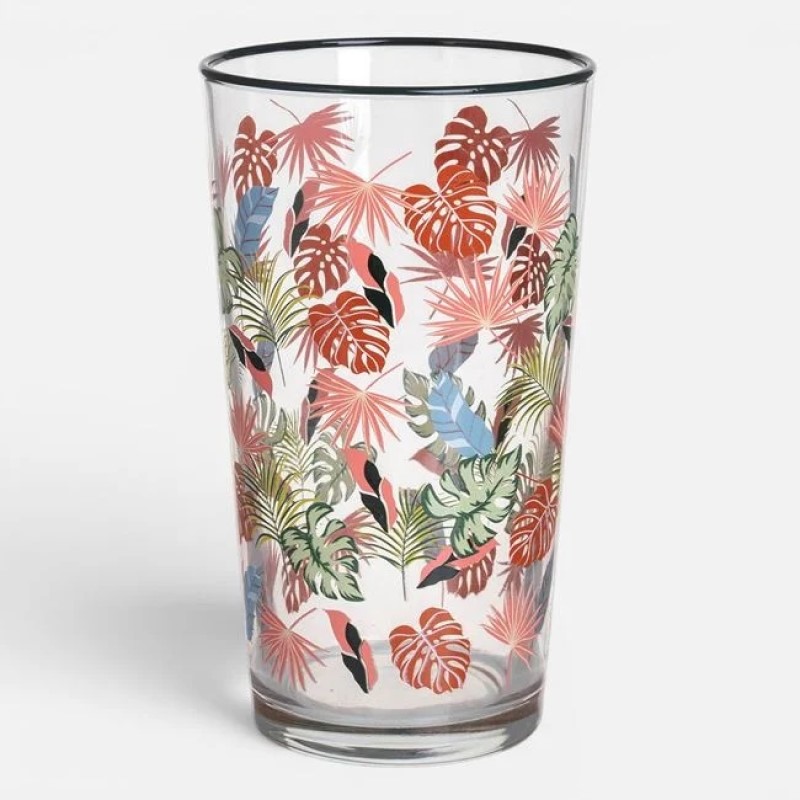 Pahar pentru Apa din Sticla "Summer Tropics" 570ml