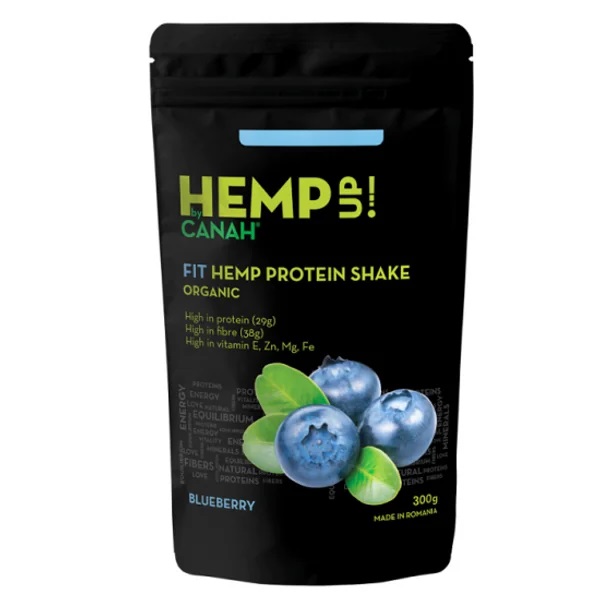 Shake Proteic de Canepa ECO FIT Hemp Up, 300gr Canah