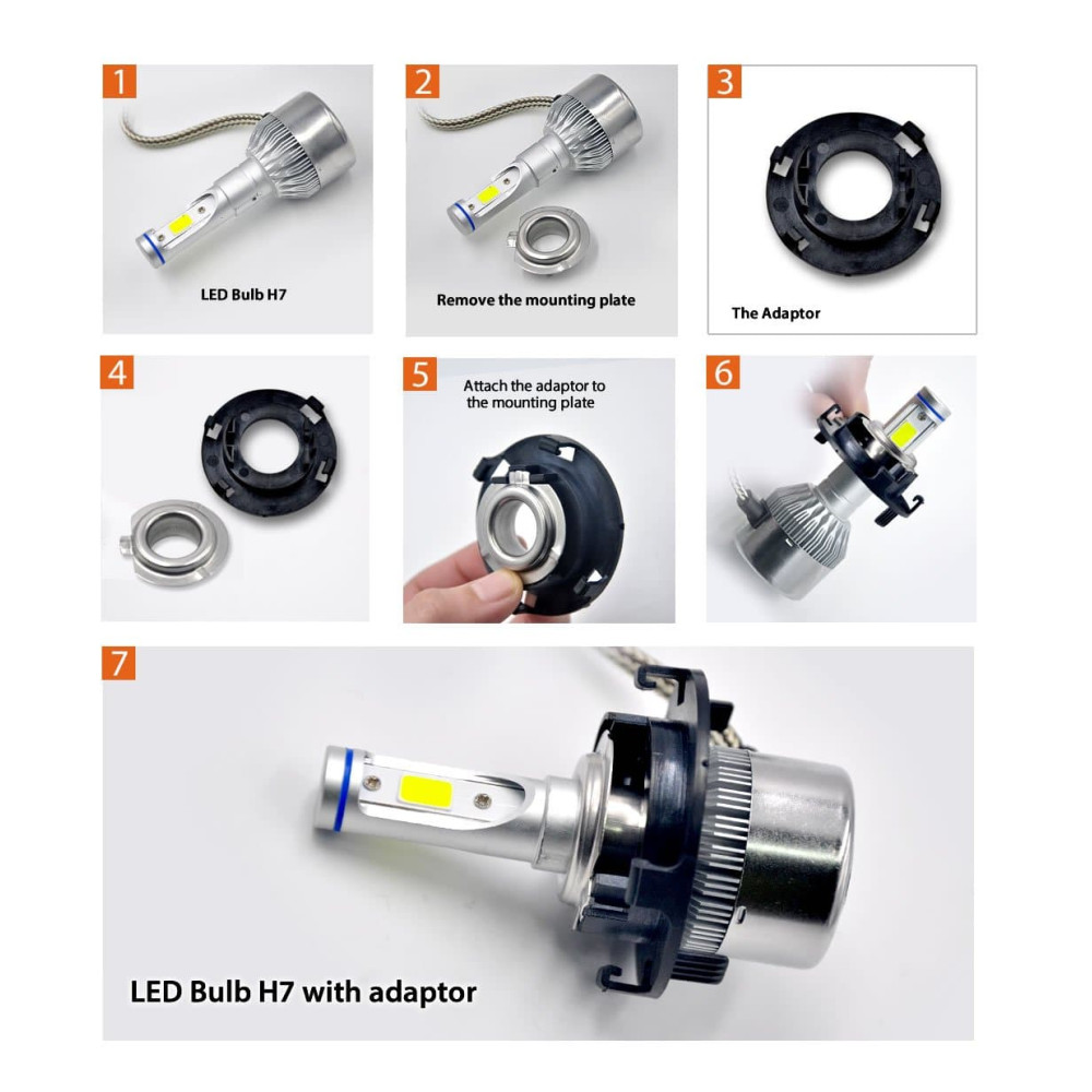 Adaptor Bec Led TK-117 CITROEN, HYUNDAI, KIA 1