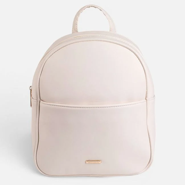 Rucsac Dama Bej pentru Femei 23x12x28cm