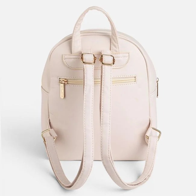 Rucsac Dama Bej pentru Femei 23x12x28cm 4