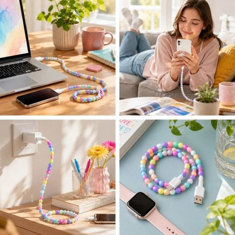 Cablu Fast Charge USB-C la USB-C 1.2m - imagine 2