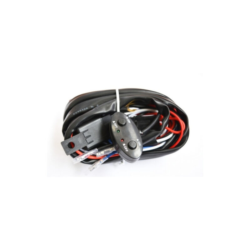 Cablaj Proiectoare Plafon 12v cu Relee Sigurante si Switch pentru Lumini Auto CPR11
