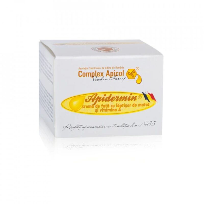Crema de Fata cu Laptisor de Matca Apidermin, 30 ml, Complex Apicol