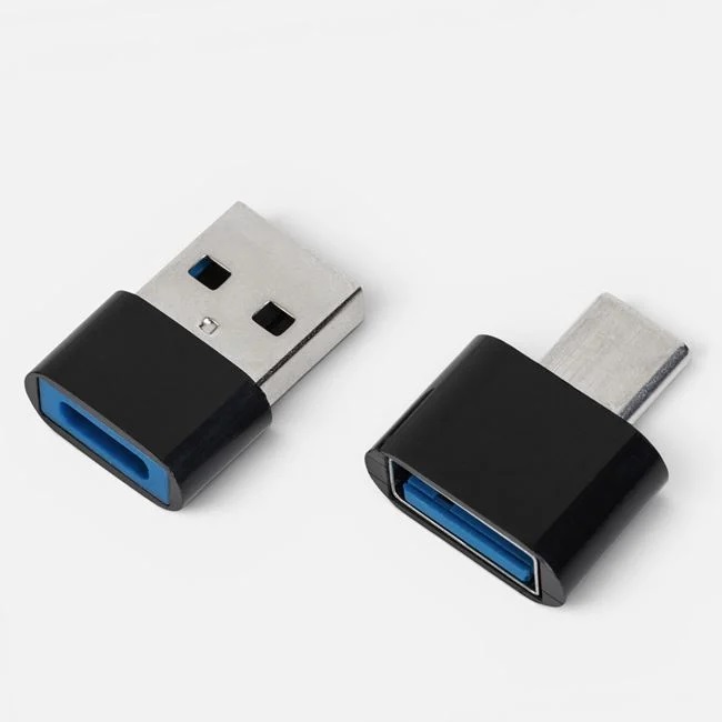 Set cu adaptor USB la Type-C si adaptor Type-C la USB