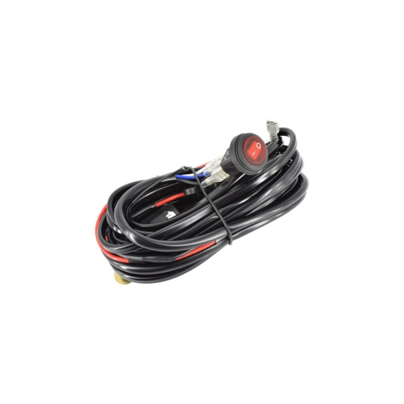 Cablaj Proiectoare Led Waterproof 12v Lungime 2.6m pentru Lumini Auto CAB26M