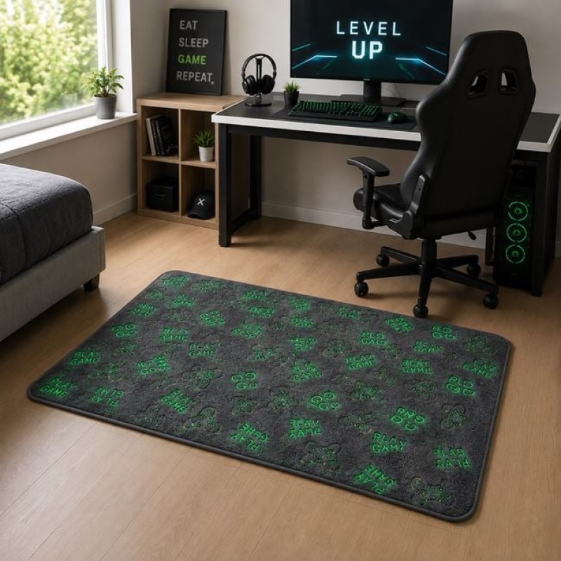 Covor Fluorescent Gaming 120X70cm